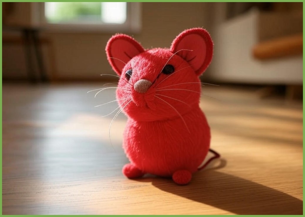 LOAFLY 스마트캣볼 고양이 자동장난감 쥐잡기 공 사냥놀이 캣토이, 1개, RED, 스마트캣볼 - 이미지 1