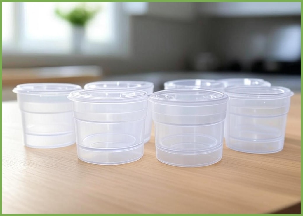 [그로리] 만능 뚜껑 6종 실리콘 덮개 캡 요술 커버 랩, 투명, 1세트 - 이미지 1