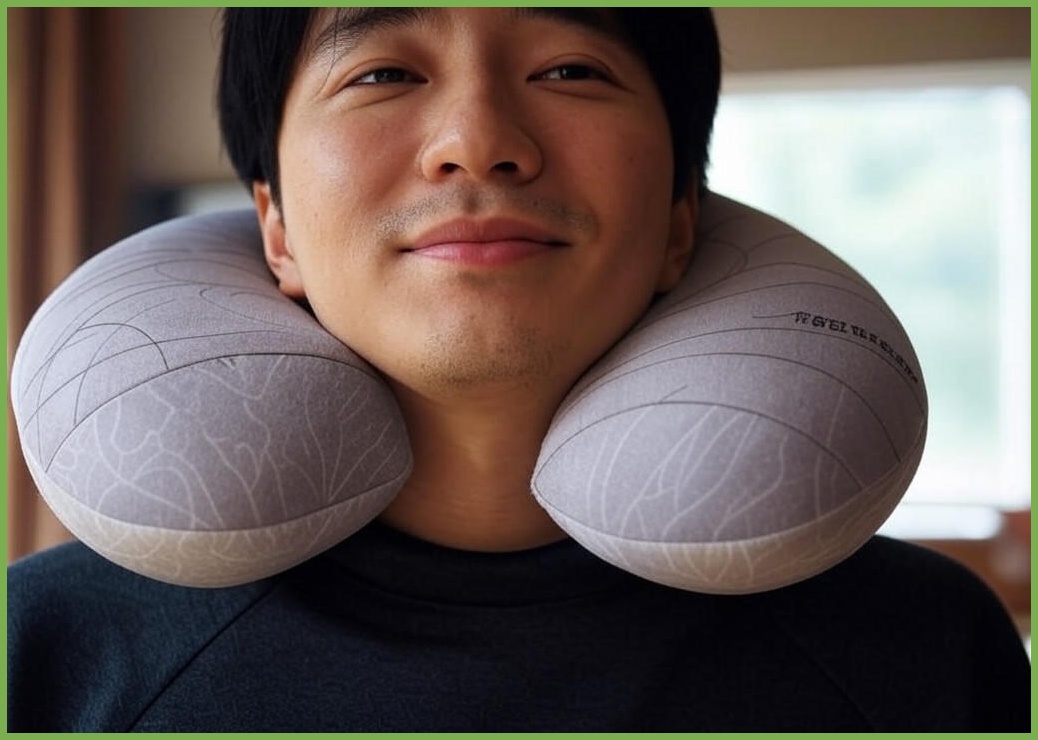 집앤콕 빨아쓰는 애착 경추베개 - 이미지 1