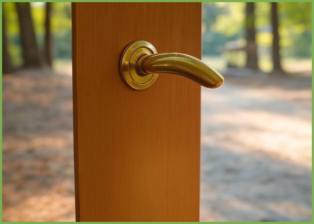 코멧 홈 우드볼 도어행거 - 이미지 1