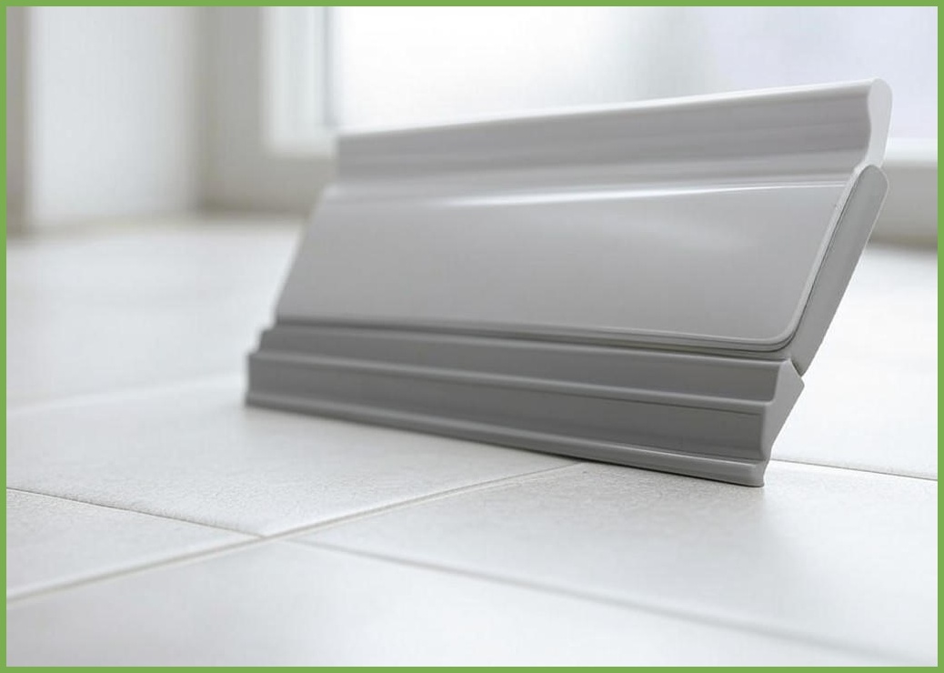 허블리 스탠드 밀대 바닥 틈새 모서리 브러쉬 롱 스퀴지 2in1 청소솔, 화이트, 1개 - 이미지 1